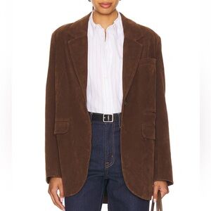 x We The Free Paper Cut Faux Blazer In Brown Bear S